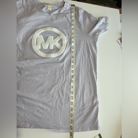 Michael Kors Women's Top- Tee size large color light purple - Picture 3 of 7
